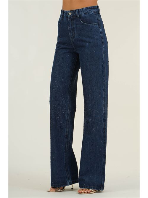 Jeans Anser con crystalli Twenty Fourhaitch | ANSERBLUE